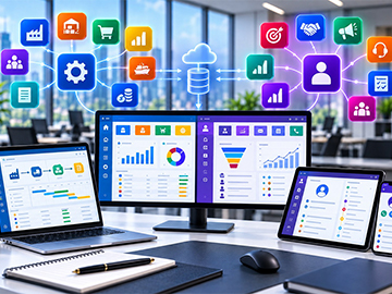 ERP & CRM Solutions Image